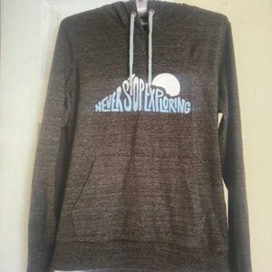 Men's Gray Hoodie Sweater
